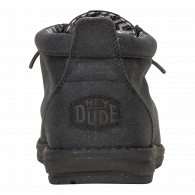 Wally Mid Canvas Black