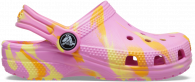 Crocs Classic Marbled Kids Clog T 206838 Taffy Pink/Multi