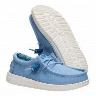 Wally Y Stretch Canvas Faded Denim