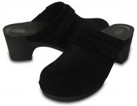 Crocs Sarah Suede Clog Black