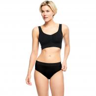 BAMBOO BASIC SEAMLESS FULL BRIEF BELLE 3-pack Black