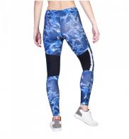 Women's tehnical workout tights blue