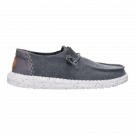 Wendy Chambray Grid Charcoal