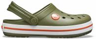 CROCS Crocband Clog Kids Army Green / Burnt Sienna