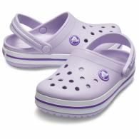 CROCS Crocband Clog Kids Lavender / Neon Purple