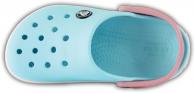 CROCS Crocband Clog Kids Ice Blue / White