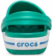 CROCS Crocband Clog Kids Deep Green / Prep Blue