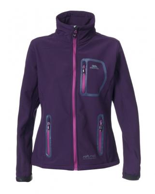 TRESPASS Homelake Softshell Jacket, Aubergine