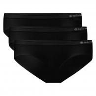 BAMBOO BASIC SEAMLESS HIP SLIP CHLOE 3-pack Black