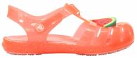 Kids Crocs Isabella Charm Sandal Bright Coral