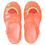 Kids Crocs Isabella Charm Sandal Bright Coral