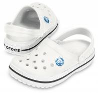 Crocband Kids White