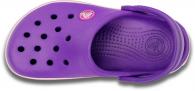 Crocband Kids Neon Purple / Neon Magenta