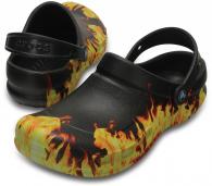 Bistro Graphic Clog Black