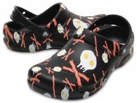 Bistro Graphic Clog Black / White