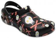 Bistro Graphic Clog Black / White