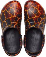 Bistro Graphic Clog black/flame