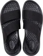 Crocs Literide Stretch Sandal black/black