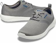 Mens LiteRide Mesh Lace Smoke / White