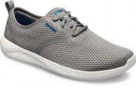 Mens LiteRide Mesh Lace Smoke / White