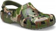 Crocs Classic Printed Camo Clog army green/multi