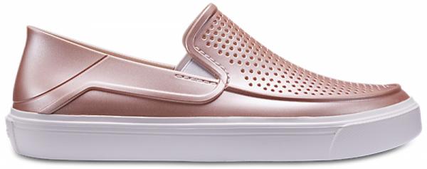 Womens CitiLane Roka Metallic Slip-On 