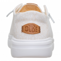 Wendy Rise Chambray Grid Snow White