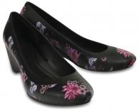 Crocs Lina Wedge Black / Plum