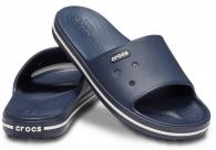 Crocband III Slide Navy / White