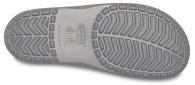 Crocband III Slide Slate Grey / White