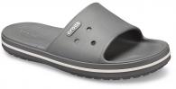 Crocband III Slide Slate Grey / White