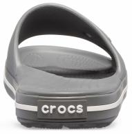 Crocband III Slide Slate Grey / White