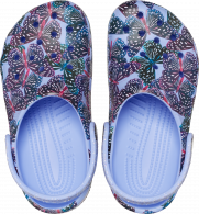 CROCS CLASSIC BUTTERFLY CLOG KIDS Moon Jelly / Multi