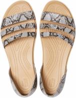 Crocs Tulum Open Flat mushroom/stucco