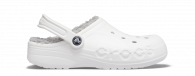 Crocs Baya Lined Clog White/light grey