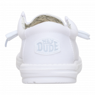 Wally Stretch Canvas White / White