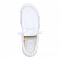 Wally Stretch Canvas White / White