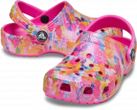 Crocs Classic Hyper Real Clog Kids Multi