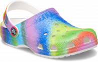 Crocs Classic Spray Dye Clog Kids white/multi