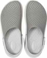 CROCS LiteRide Clog Smoke / Pearl White