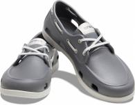 Mens Classic Boat Shoe Slate Grey / Pearl White
