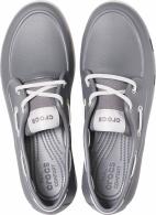 Mens Classic Boat Shoe Slate Grey / Pearl White