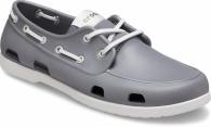 Mens Classic Boat Shoe Slate Grey / Pearl White