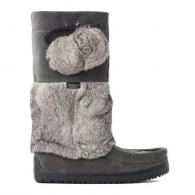 MANITOBAH WP SNOWY OWL MUKLUK SUEDE  60105 CHARCOAL