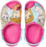 Crocs Fl Anna Elsa Clog Kids Fuchsia