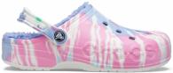 Crocs Baya Lined Tie Dye Graphic Clog pink/multi