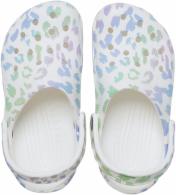 Crocs Classic Out Of This World II Kids Clog white/leopard