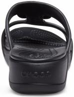  Crocs Monterey Diamante Wedge Black