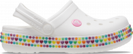 Crocband Gem Band KidsS Clog White