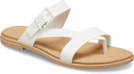 Crocs Tulum Toe Post Sandal oyster/tan